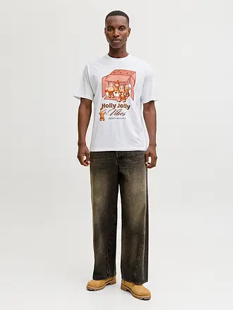 JACK & JONES | T-Shirt JORHOLIDAY | weiss